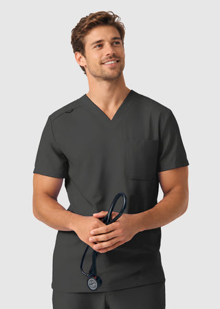 Labcoat HQ Men's 4-Pocket V-Neck Scrub Top