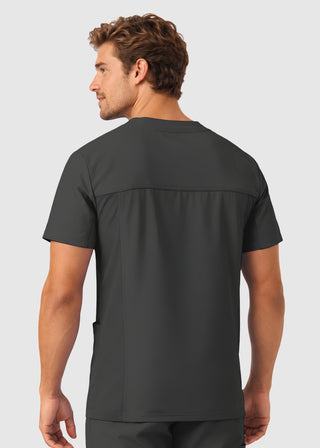 Labcoat HQ Men's 4-Pocket V-Neck Scrub Top