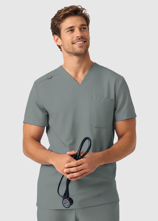 Labcoat HQ Men's 4-Pocket V-Neck Scrub Top