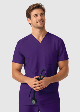 Labcoat HQ Men's 4-Pocket V-Neck Scrub Top