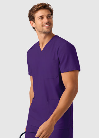 Labcoat HQ Men's 4-Pocket V-Neck Scrub Top