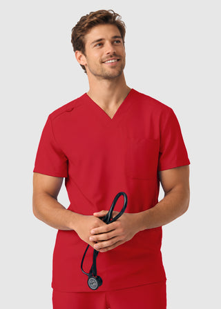 Labcoat HQ Men's 4-Pocket V-Neck Scrub Top