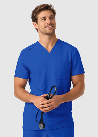 Labcoat HQ Men's 4-Pocket V-Neck Scrub Top