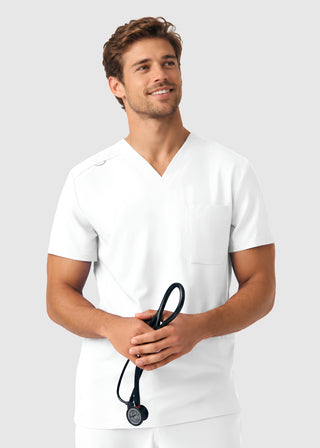 Labcoat HQ Men's 4-Pocket V-Neck Scrub Top