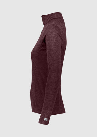 RUSSELL Women's Dri Power Lightweight Quarter Zip Pullover