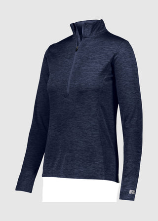 RUSSELL Women's Dri Power Lightweight Quarter Zip Pullover