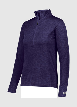 RUSSELL Women's Dri Power Lightweight Quarter Zip Pullover