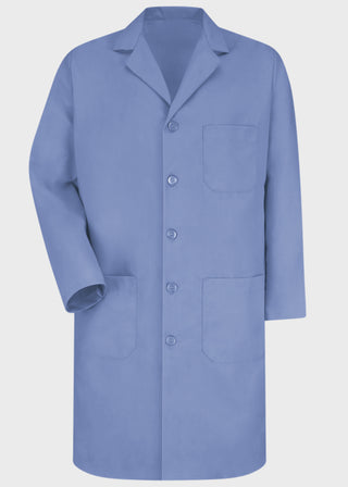 Red Kap Men's Light Blue Long Lab Coat
