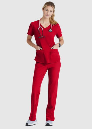 Skechers Women's Vitality V-neck Basic Scrubs Top