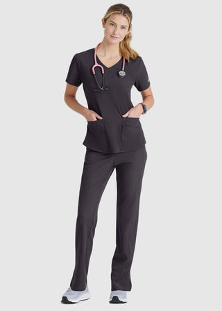 Skechers Women's Vitality V-neck Basic Scrubs Top