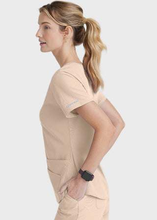 Skechers Women's Vitality V-neck Basic Scrubs Top