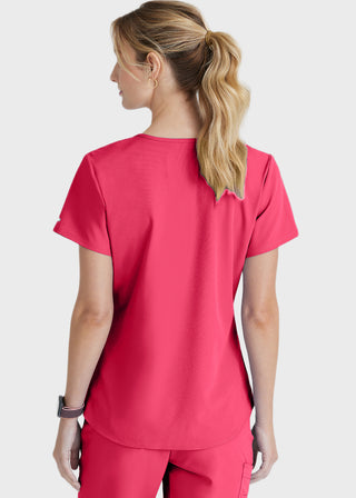 Skechers Women's Vitality V-neck Basic Scrubs Top