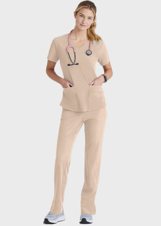 Skechers Women's Vitality V-neck Basic Scrubs Top