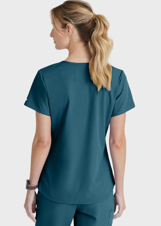 Skechers Women's Vitality V-neck Basic Scrubs Top