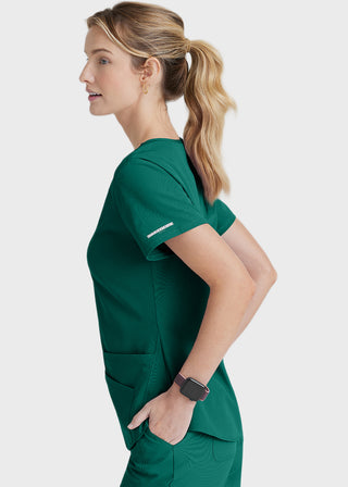 Skechers Women's Vitality V-neck Basic Scrubs Top