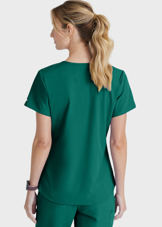 Skechers Women's Vitality V-neck Basic Scrubs Top