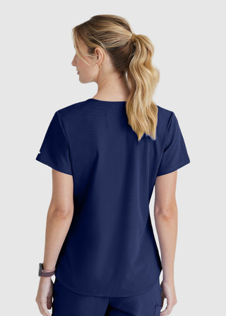 Skechers Women's Vitality V-neck Basic Scrubs Top