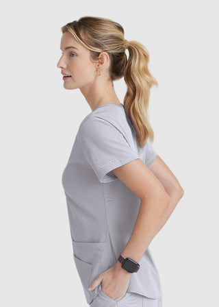 Skechers Women's Vitality V-neck Basic Scrubs Top