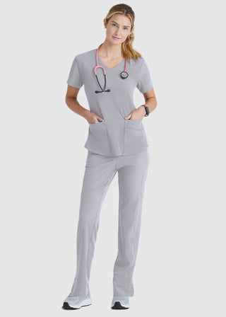 Skechers Women's Vitality V-neck Basic Scrubs Top