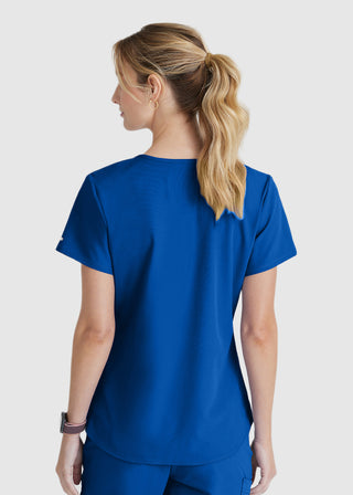 Skechers Women's Vitality V-neck Basic Scrubs Top