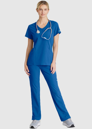 Skechers Women's Vitality Logo Elastic Waist Petite Pant