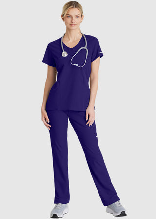 Skechers Women's Vitality Logo Elastic Waist Petite Pant