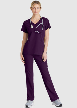 Skechers Women's Vitality Logo Elastic Waist Petite Pant