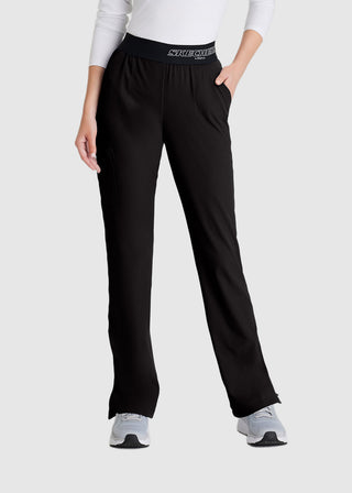 Skechers Women's Vitality Logo Elastic Waist Petite Pant