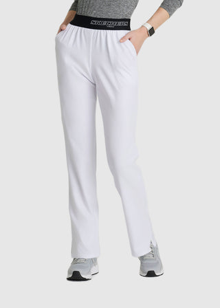 Skechers Women's Vitality Logo Elastic Waist Petite Pant