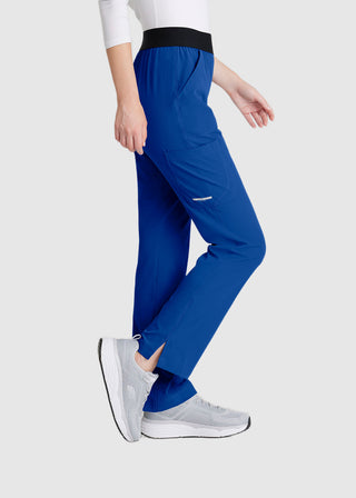 Skechers Women's Vitality Logo Elastic Waist Petite Pant