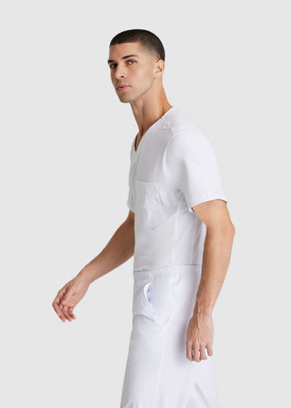 Skechers Men's Structure Crossover V-neck Basic Scrub Top