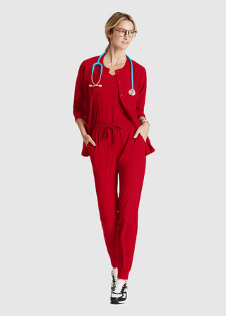 Skechers Women's Theory Jogger Scrub Petite Pant