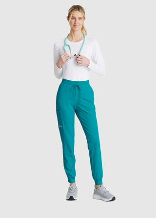 Skechers Women's Theory Jogger Scrub Petite Pant
