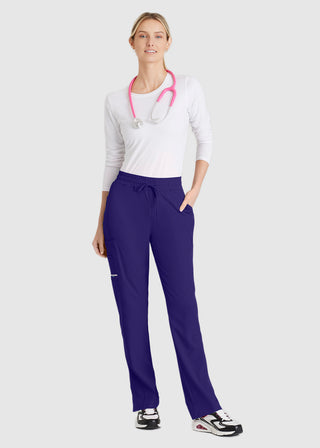 Skechers Women's Scrubs Gamma 6-Pocket Elastic Waistband Cargo Pant