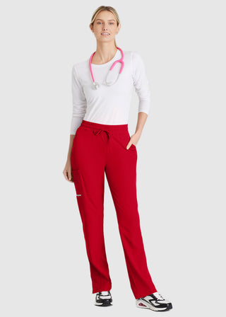 Skechers Women's Scrubs Gamma 6-Pocket Elastic Waistband Tall Cargo Pant