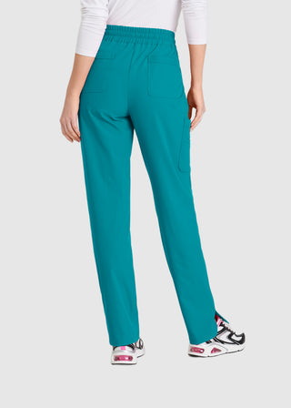 Skechers Women's Scrubs Gamma 6-Pocket Elastic Waistband Petite Cargo Pant