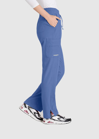 Skechers Women's Scrubs Gamma 6-Pocket Elastic Waistband Cargo Pant