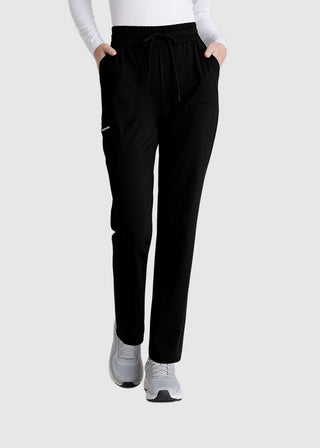 Skechers Unisex Reach Shirred Waistband Slim and Straight Petite Pant