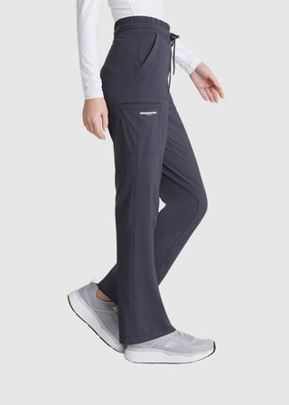 Skechers Unisex Reach Shirred Waistband Slim and Straight Petite Pant