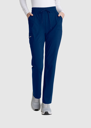 Skechers Unisex Reach Shirred Waistband Slim and Straight Petite Pant