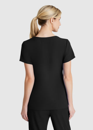 Skechers Women's Shirred Surplice Scrub Top