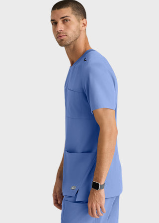 Skechers Men's Thesis Round Neck Scrub Top
