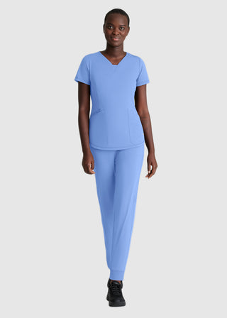 Skechers Unisex's Pace Ribbed Cuff Jogger Petite Pant