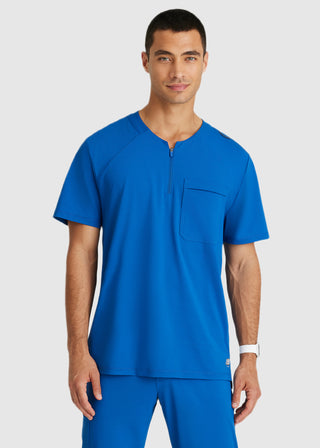 Skechers Men's Flex Curved Neck Scrub Top