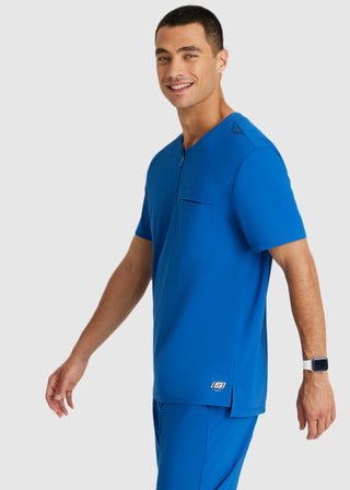Skechers Men's Flex Curved Neck Scrub Top