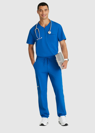 Skechers Men's Flex Curved Neck Scrub Top