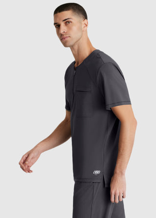 Skechers Men's Flex Curved Neck Scrub Top