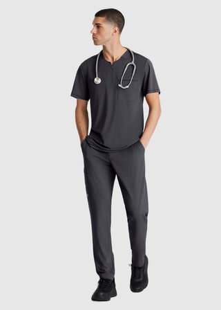 Skechers Men's Flex Curved Neck Scrub Top