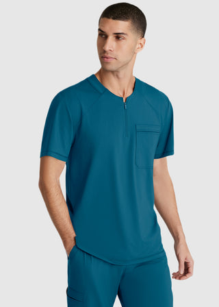 Skechers Men's Flex Curved Neck Scrub Top
