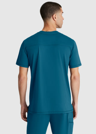 Skechers Men's Flex Curved Neck Scrub Top